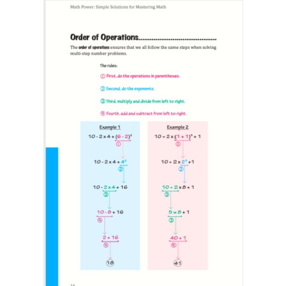 Rodel Math Power - Simple Solutions for Mastering Math (EnglishSpanish) - Picture 11 of 11